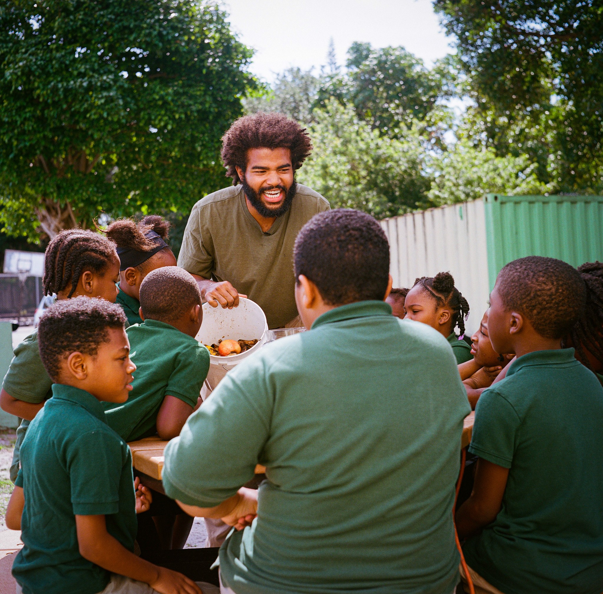 Composting — after school