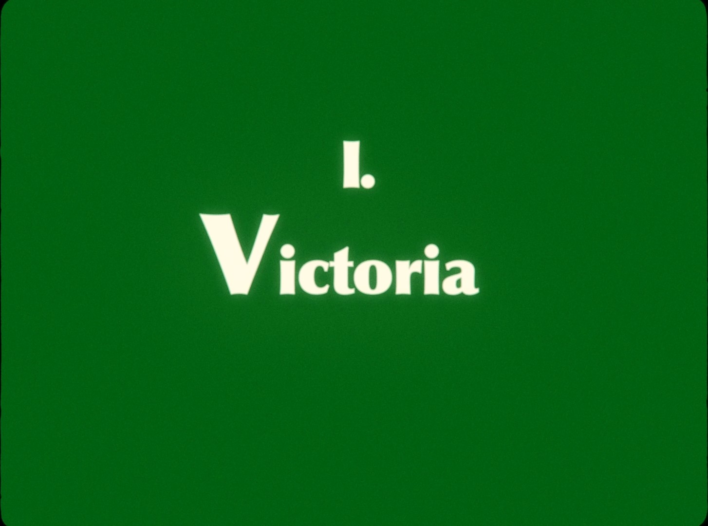 The Tale of the Simulacra Virgin — Chapter I. Victoria