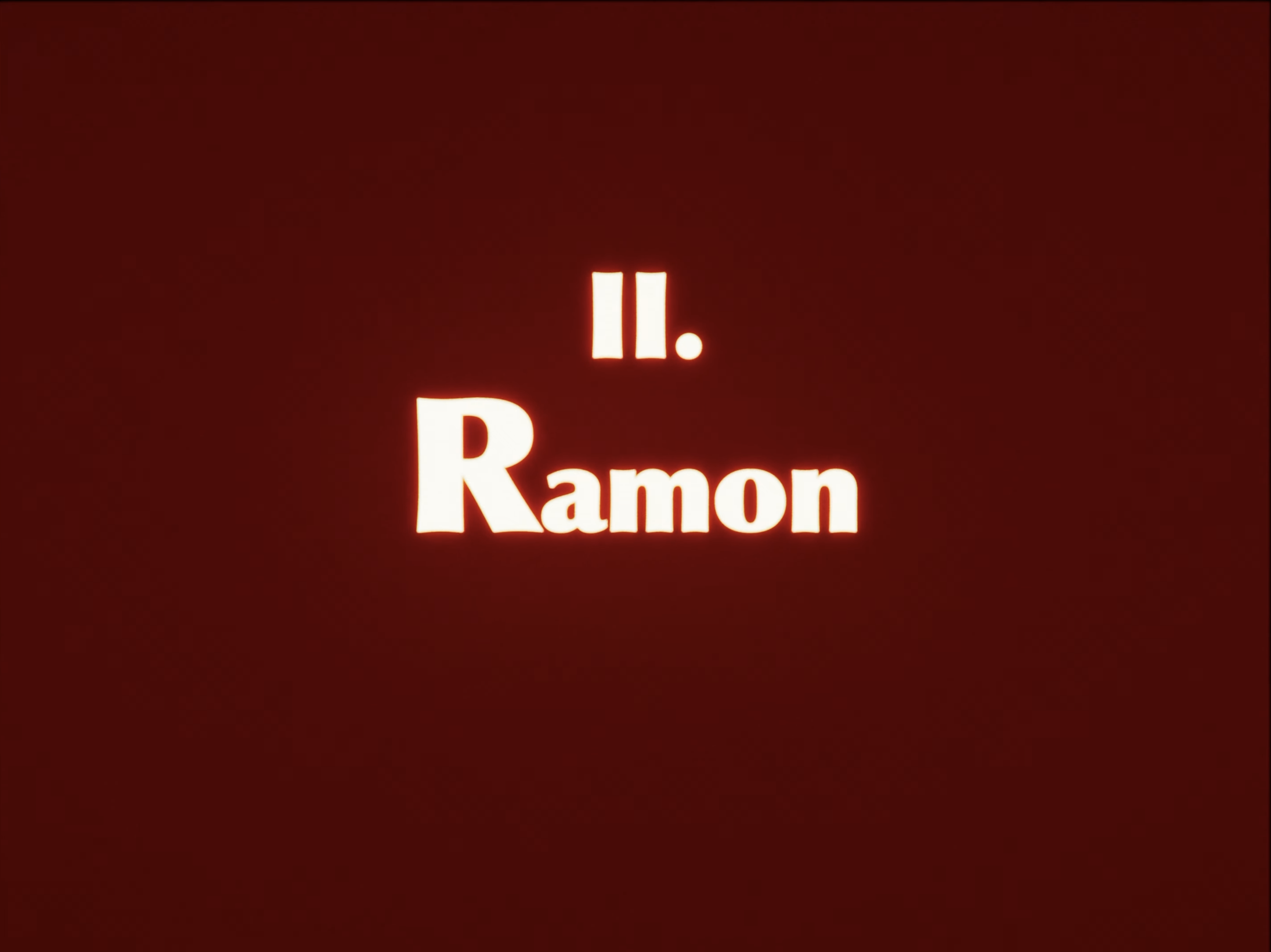 The Tale of the Simulacra Virgin — Chapter II. Ramón